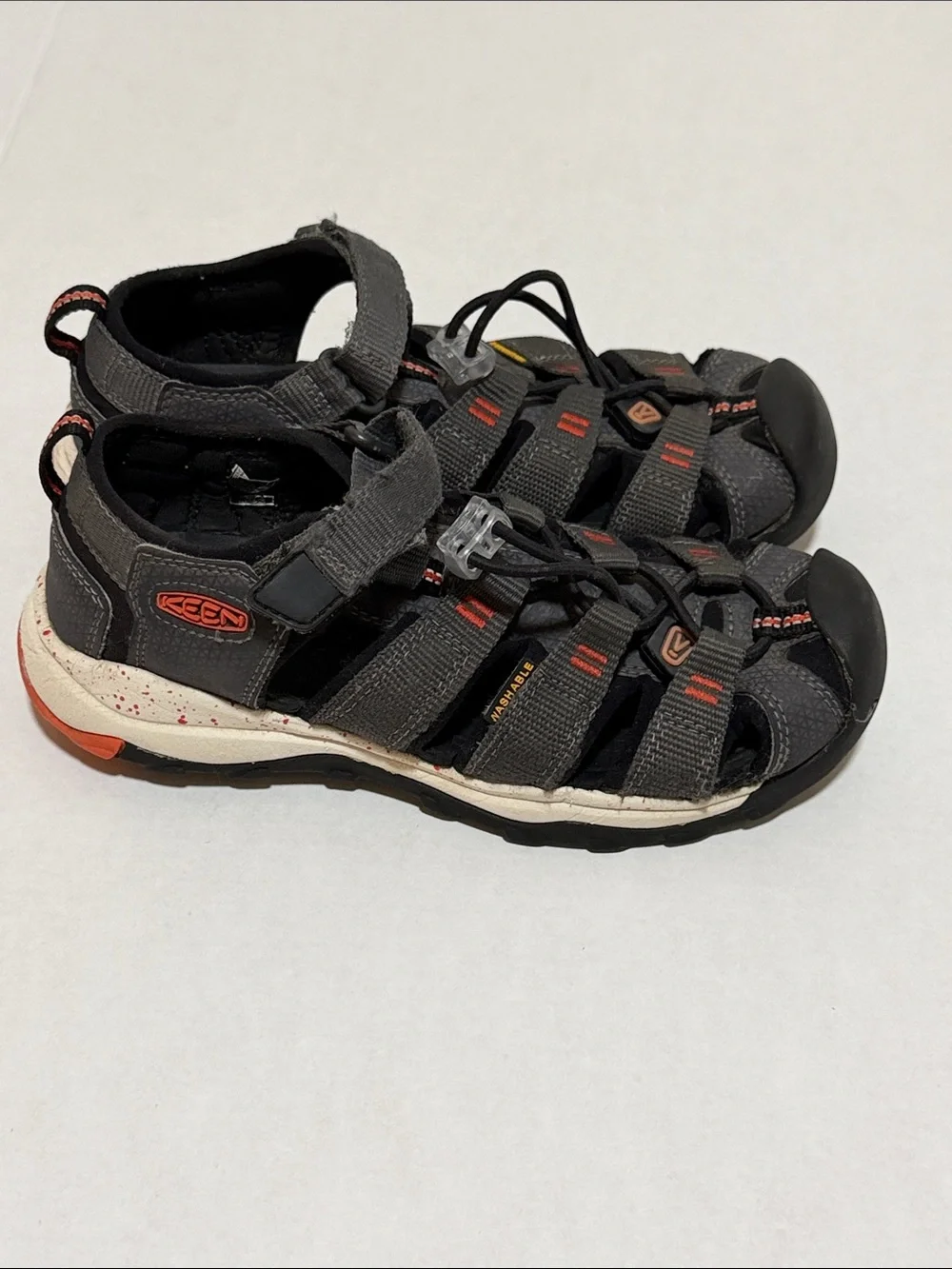 KEEN Newport Neo H2 Sandals - Black Grey Kid’s Size 2